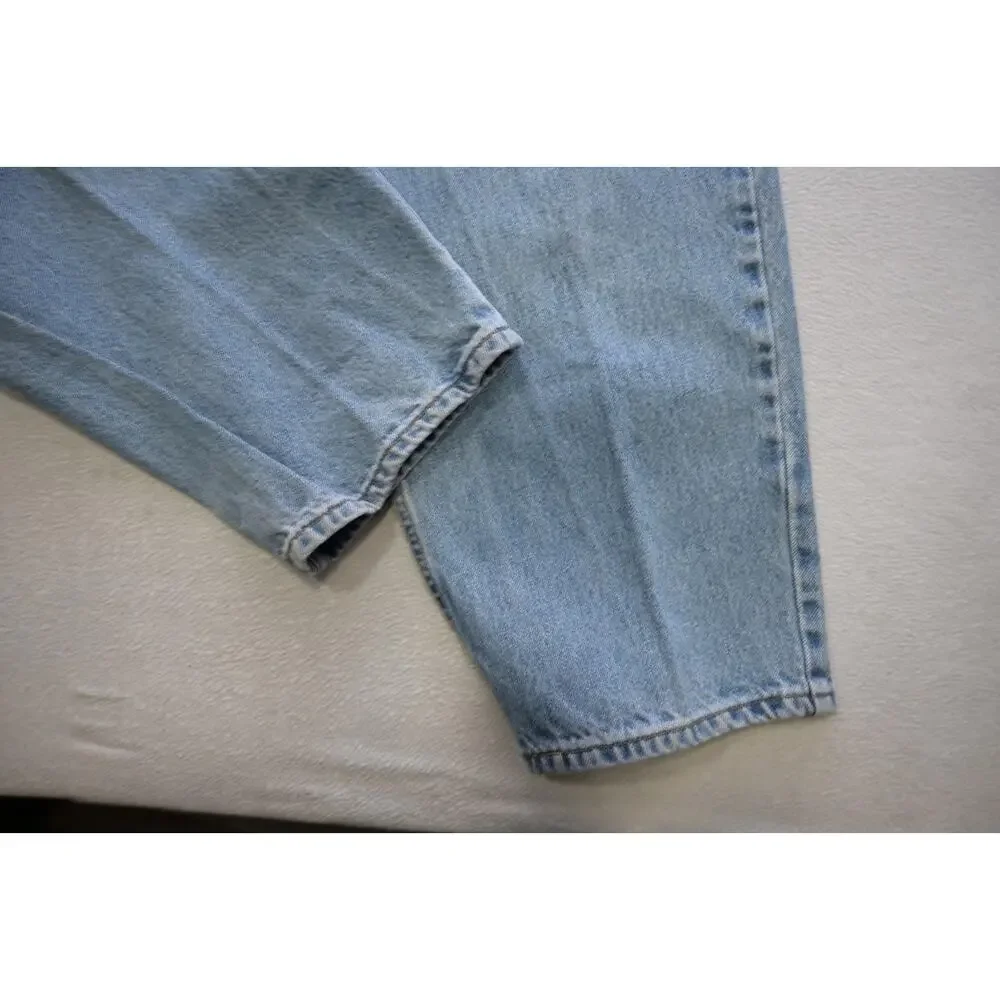 Levi's 560 Taper Comfort Fit Denim Jeans Blue Rugged‎ Mens Sz 44 x 30
